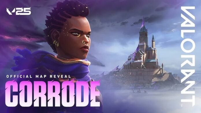 novo mapa Corrode VALORANT