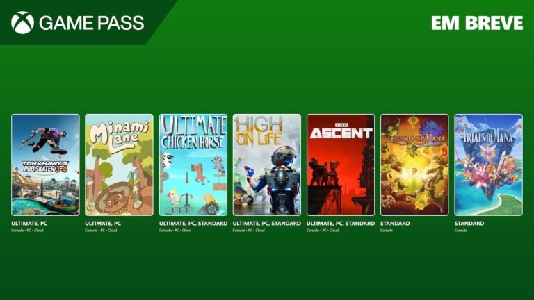 Xbox Game Pass julho 2025