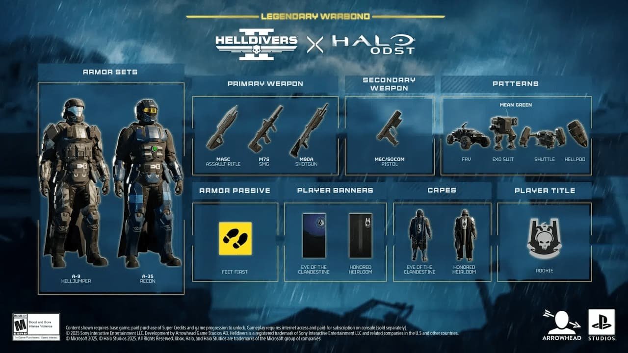 Helldivers 2 x Halo: ODST