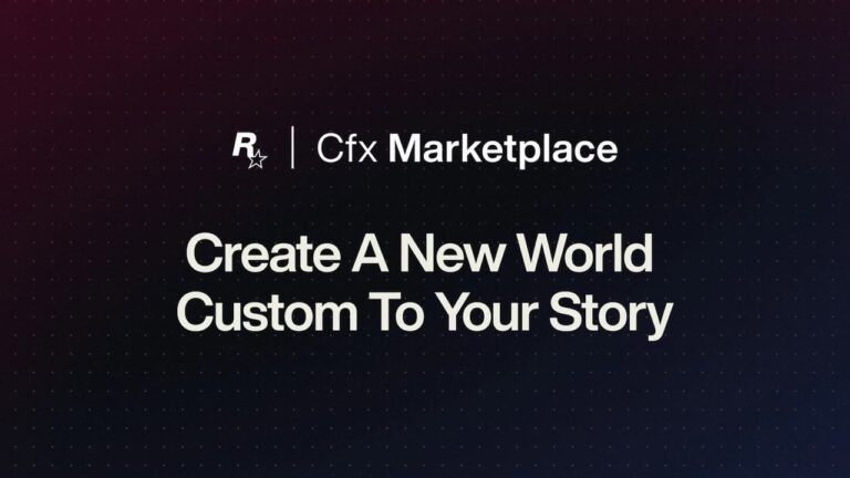 Rockstar lança Cfx Marketplace, marketplace oficial dedicado a mods