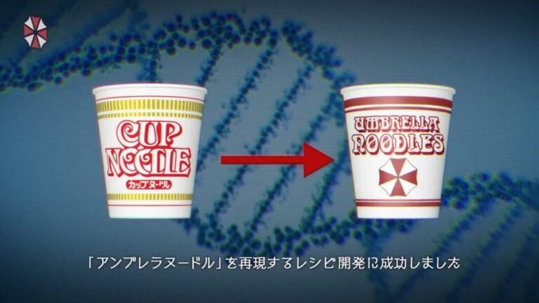 Umbrella Corporation “processa” fabricante de macarrão instantâneo em ação promocional