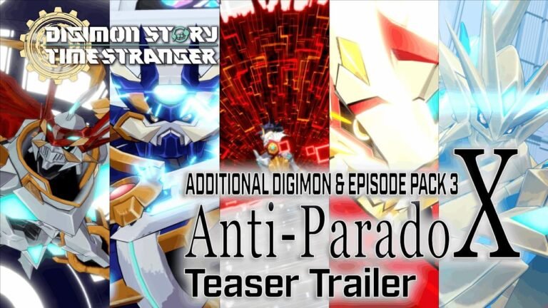 Digimon Story Time Stranger DLC Anti Paradox