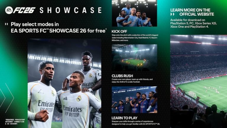EA SPORTS FC 26 Showcase