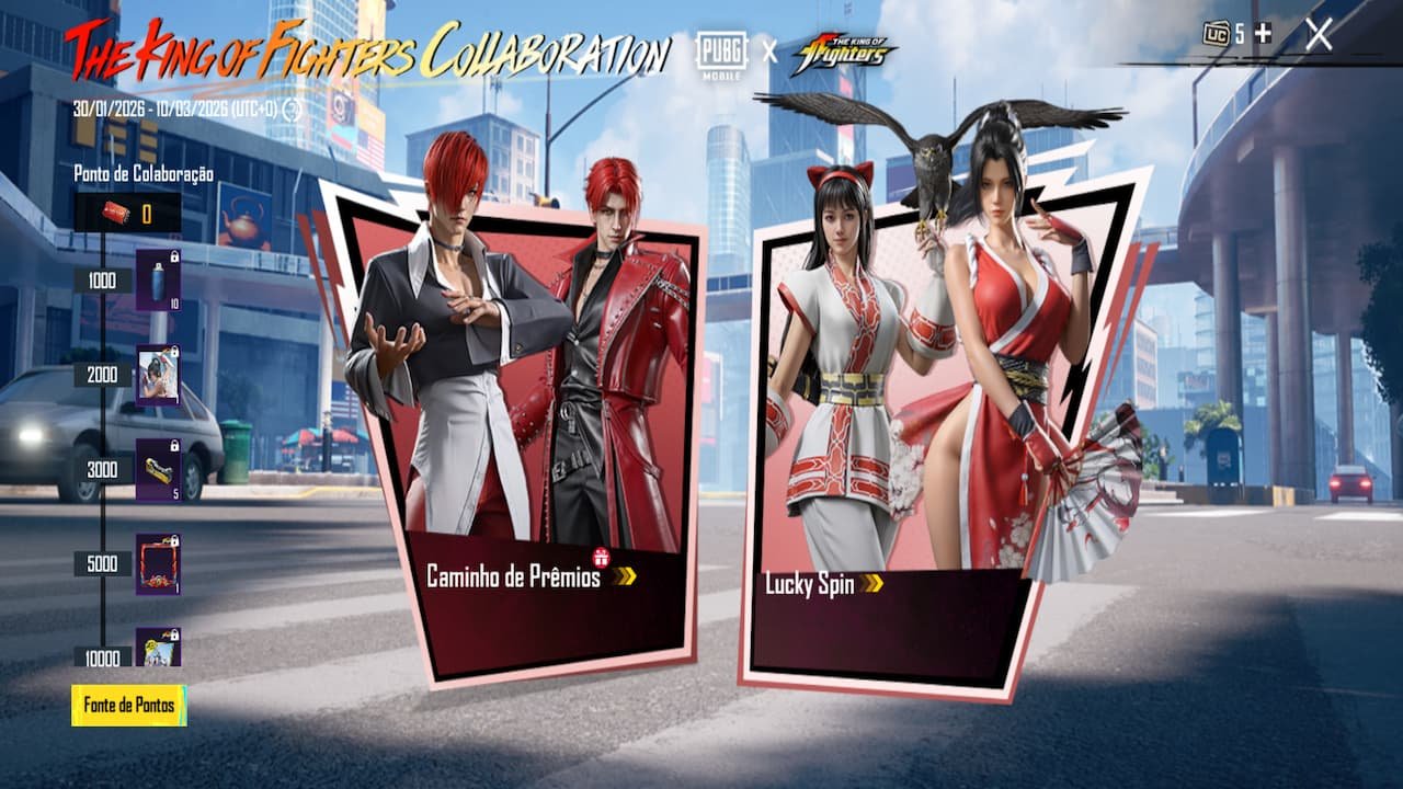 PUBG MOBILE The King of Fighters