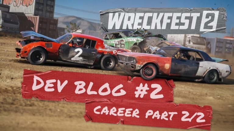 Wreckfest 2 modo carreira
