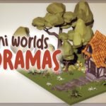 Mini Worlds Dioramas chega em abril com proposta relaxante e criativa sem pressão Mini Worlds Dioramas