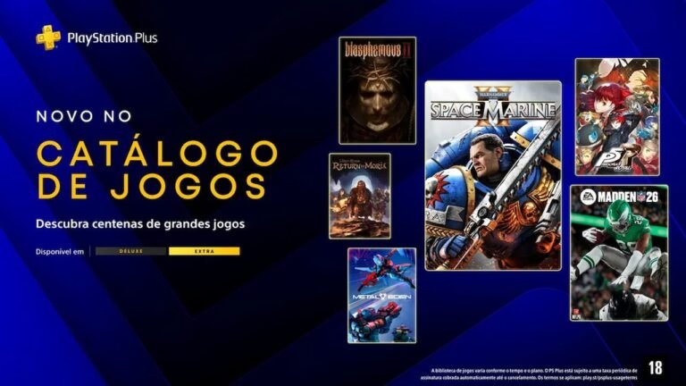 PlayStation Plus março 2026