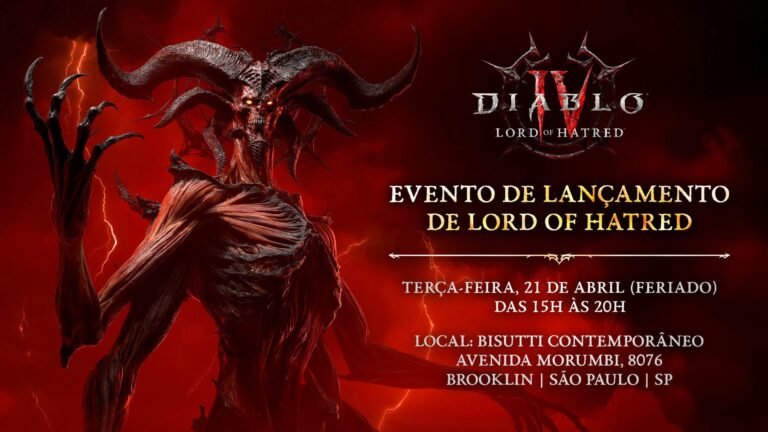 Diablo IV terá evento especial em São Paulo para nova expansão