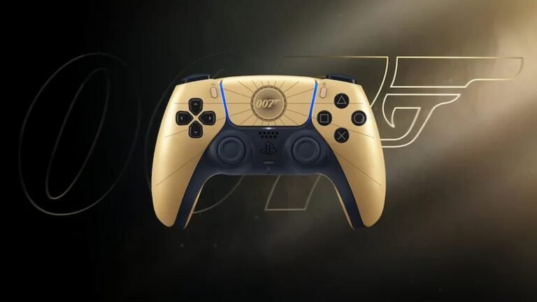 PlayStation revela DualSense especial de 007 inspirado em First Light