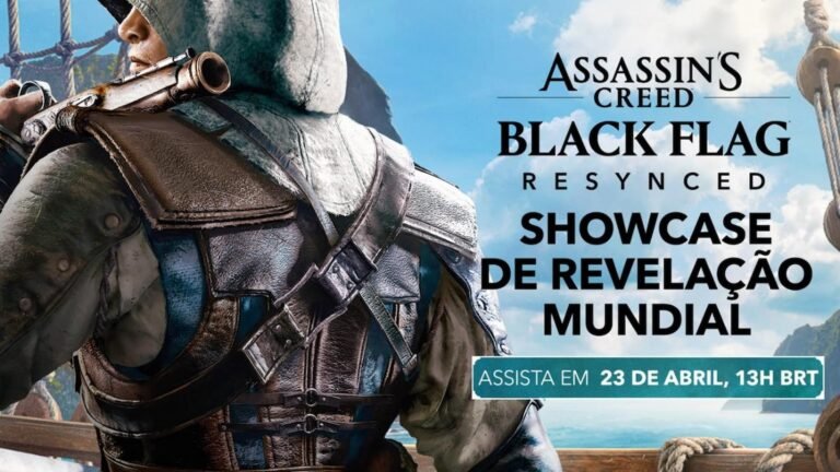 Ubisoft anuncia revelação oficial de Assassin’s Creed Black Flag Resynced