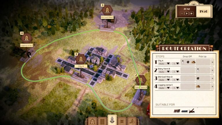 Steam to Electric é anunciado como novo tycoon ferroviário com invenções históricas curiosas