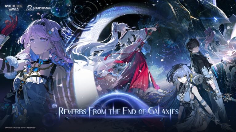 Wuthering Waves 3.3 celebra 2º aniversário com nova região, personagens e recompensas grátis