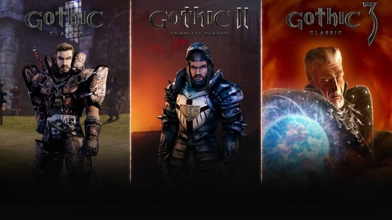 Trilogia clássica de Gothic chegará aos consoles em 2026