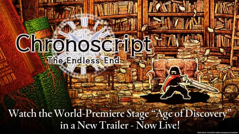 Chronoscript: The Endless End revela nova fase “Age of Discovery” em trailer