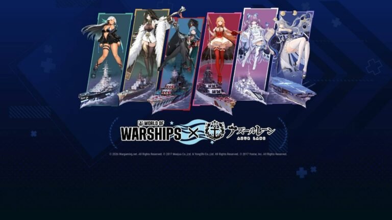 World of Warships recebe nova colaboração com Azur Lane e adiciona navios e comandantes inéditos