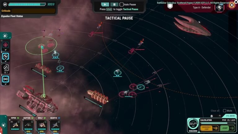 Battlestar Galactica: Scattered Hopes já está disponível no Steam e GOG