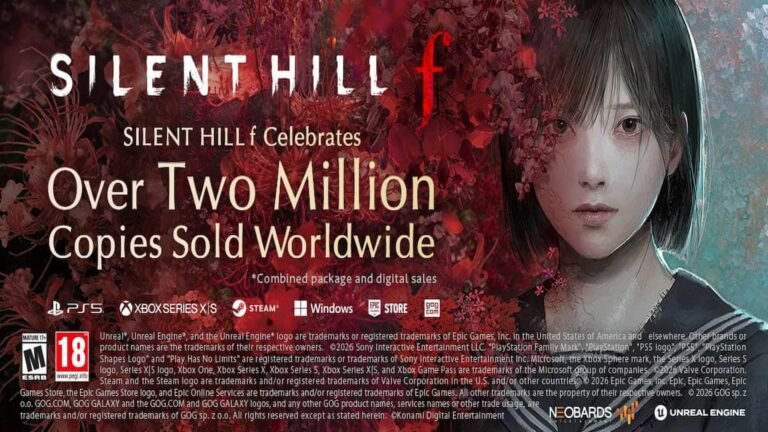 KONAMI revela desempenho histórico de Silent Hill com milhões de jogadores e vendas