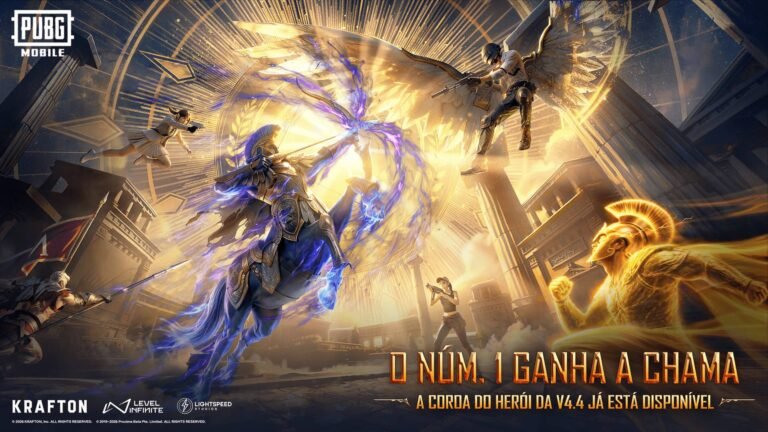 PUBG MOBILE recebe atualização 4.4 com mitologia grega, novo veículo e grandes novidades