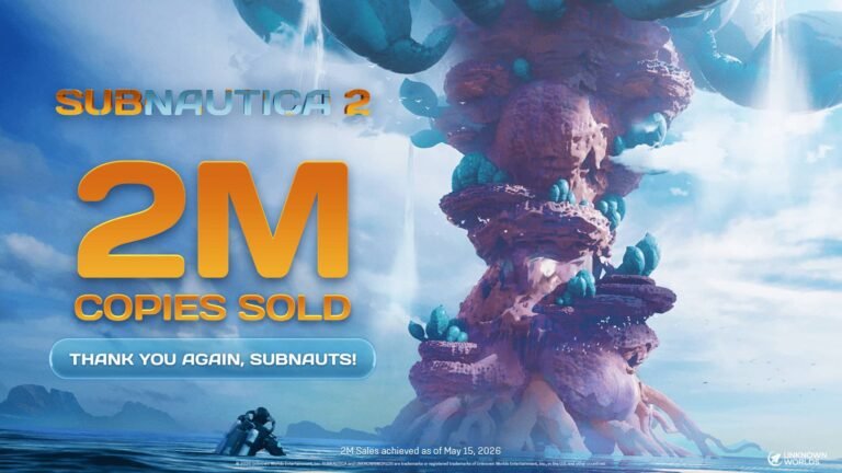 Subnautica 2 vende 2 milhões de cópias em apenas 12 horas e explode no Steam