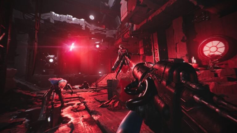 Luna Abyss já está disponível com ação frenética, plataforma em FPS e combate bullet hell