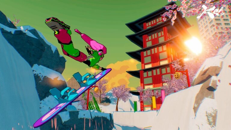 HYPERyuki: Snowboard Syndicate mistura SSX e Jet Set Radio em novo jogo arcade de snowboard