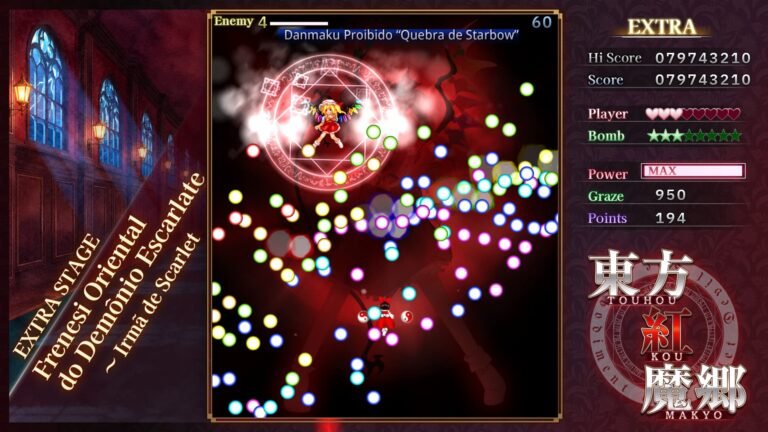 Touhou Koumakyou: New Classic chega em setembro de 2026 com gráficos renovados e suporte ao português brasileiro