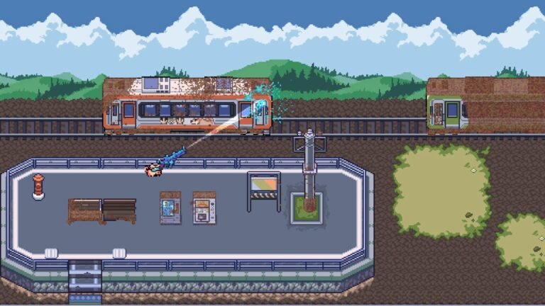 Pixel Washer ganha demo gratuita no Steam e transforma limpeza em uma experiência relaxante em pixel art