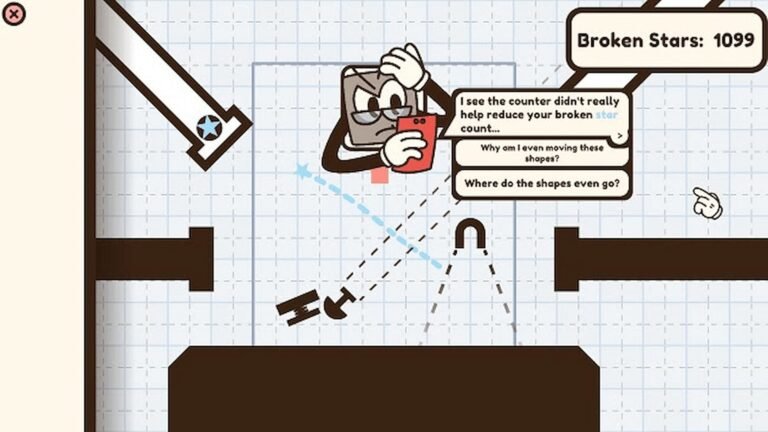 Shape Sender Deluxe ganha novo trailer e demo atualizada com editor de fases no Steam
