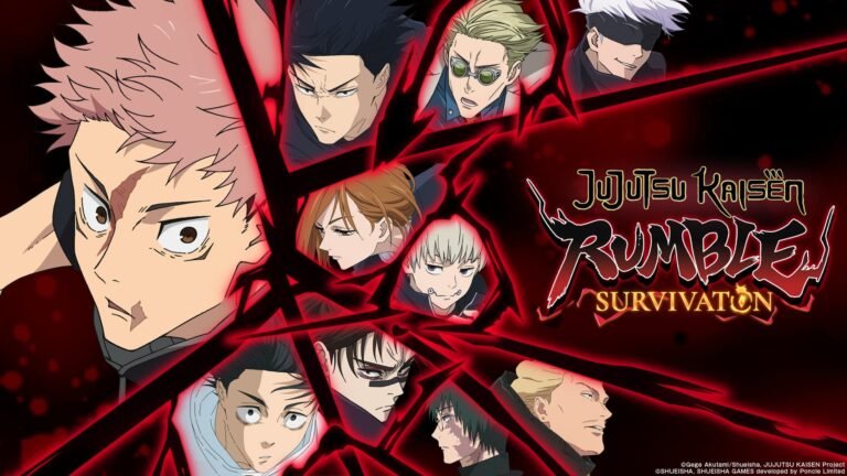 JUJUTSU KAISEN RUMBLE: SURVIVATON é anunciado e leva o universo do anime para um survivors royale em 2026