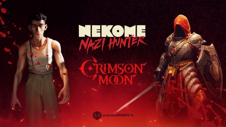 ProbablyMonsters revela datas de Crimson Moon e Nekome: Nazi Hunter após destaque no Summer Game Fest
