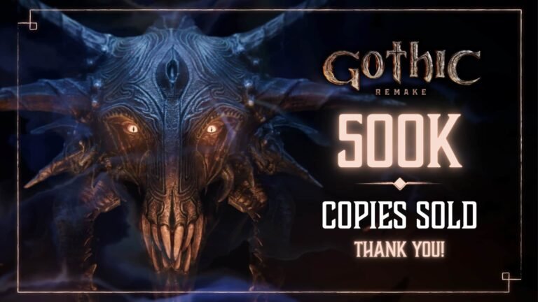 Gothic 1 Remake ultrapassa 500 mil cópias vendidas em apenas uma semana