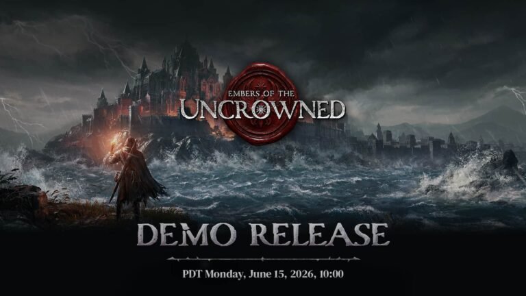 Embers of the Uncrowned ganha primeira demo pública no Steam Next Fest com combate brutal e foco em MMORPG cooperativo