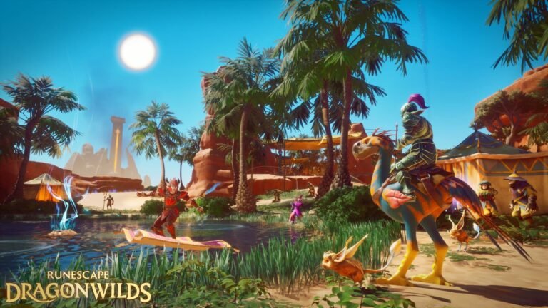 RuneScape: Dragonwilds recebe atualização Umbral Sands com novo bioma, dragão inédito e montarias voadoras