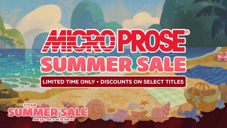 MicroProse confirma participação na Steam Summer Sale 2026 com descontos de até 88%