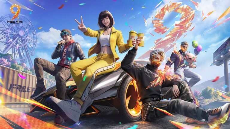 Free Fire celebra 9º aniversário com novo lobby 3D, recompensas exclusivas e modos reformulados