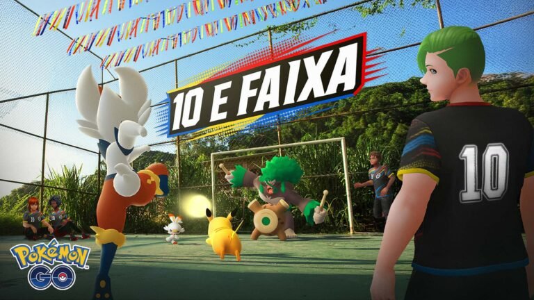 Pokémon GO celebra 10 anos com evento temático de futebol exclusivo para a América Latina
