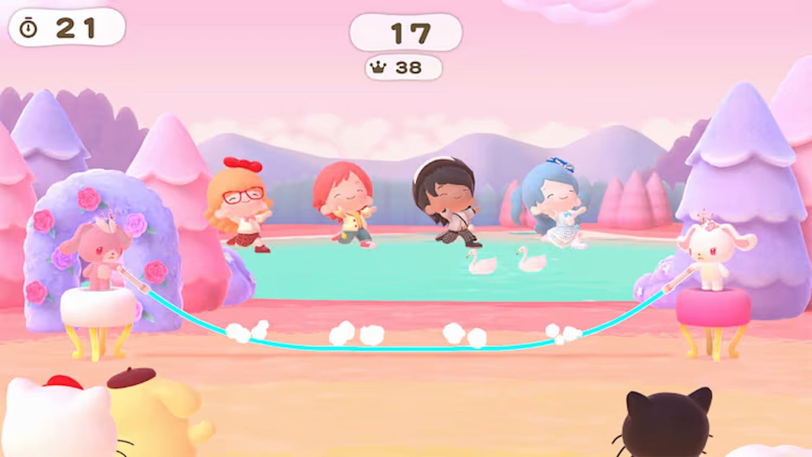 HELLO KITTY PARTY LAND abre pré-venda para Nintendo Switch e Switch 2 com mais de 45 minijogos e 145 personagens