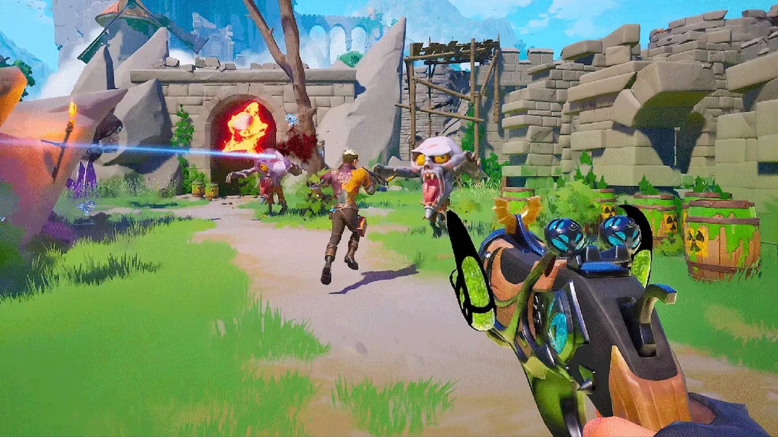 Guns & Dragons é anunciado com ação cooperativa, roguelite e armas mágicas para PC