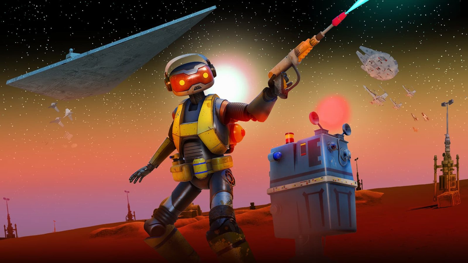 PowerWash Simulator 2: STAR WARS Pack encontra beleza naquilo que a guerra deixa para trás | Review (PS5)