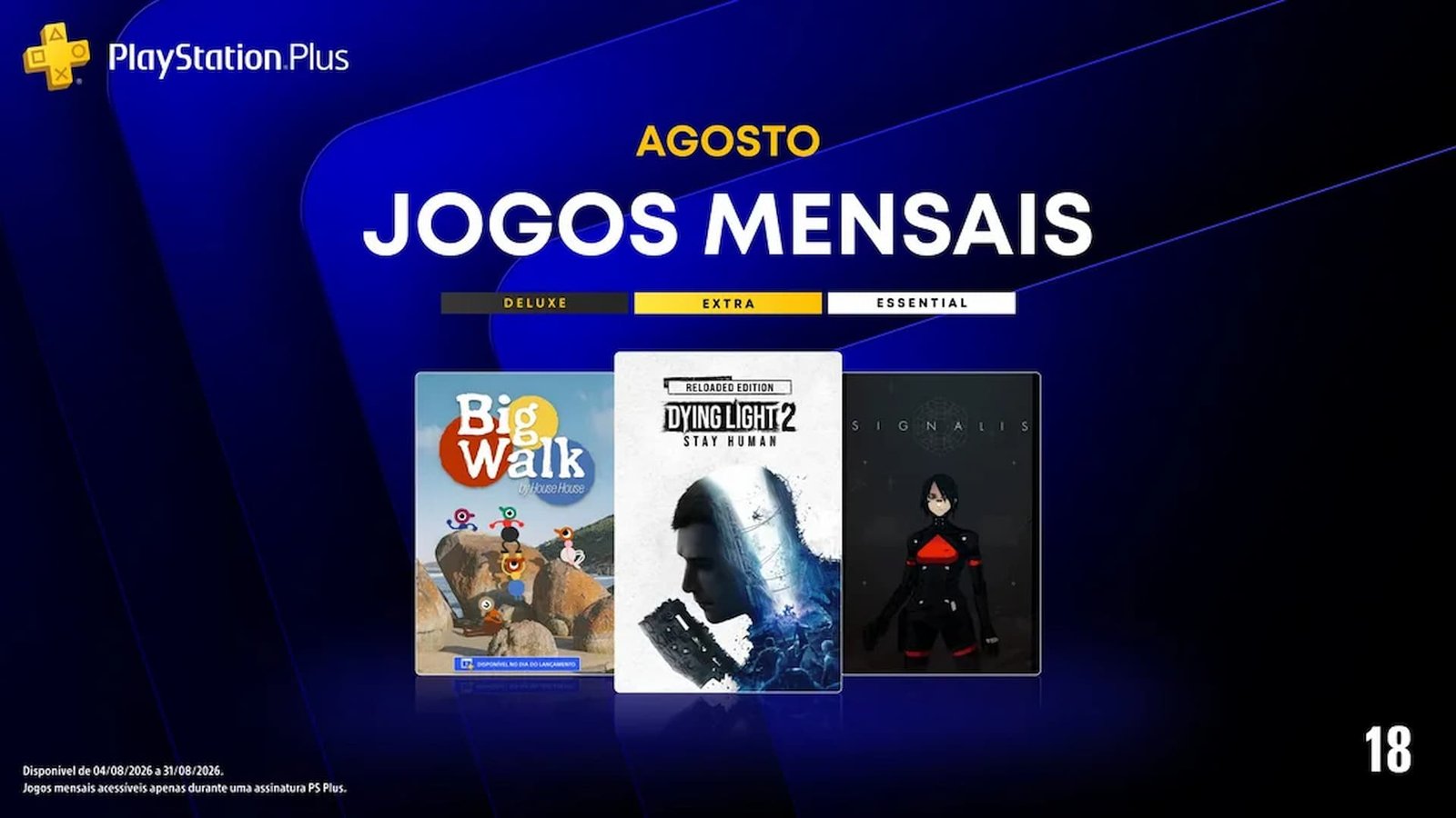 PlayStation Plus agosto