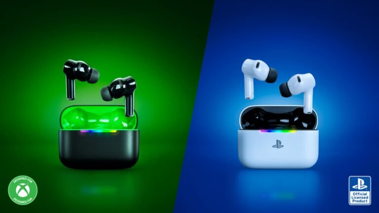 Razer anuncia Hammerhead V3 X HyperSpeed para Xbox e PlayStation com áudio sem fio de baixa latência