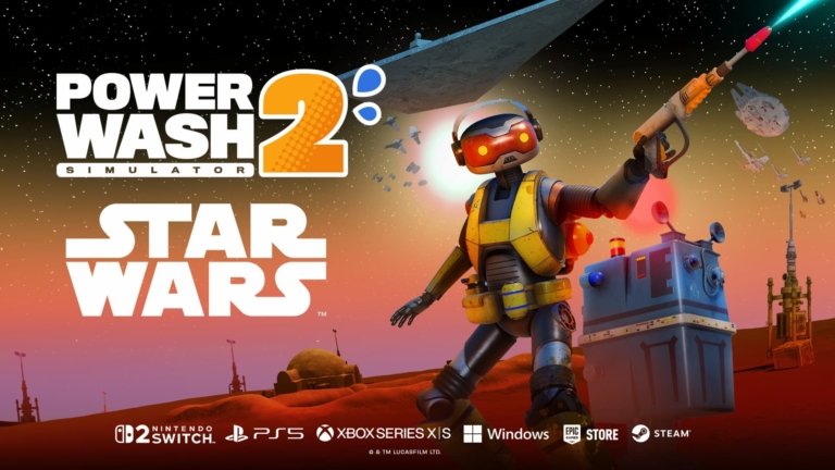 PowerWash Simulator 2 recebe DLC de Star Wars com Millennium Falcon, Mos Eisley e mais