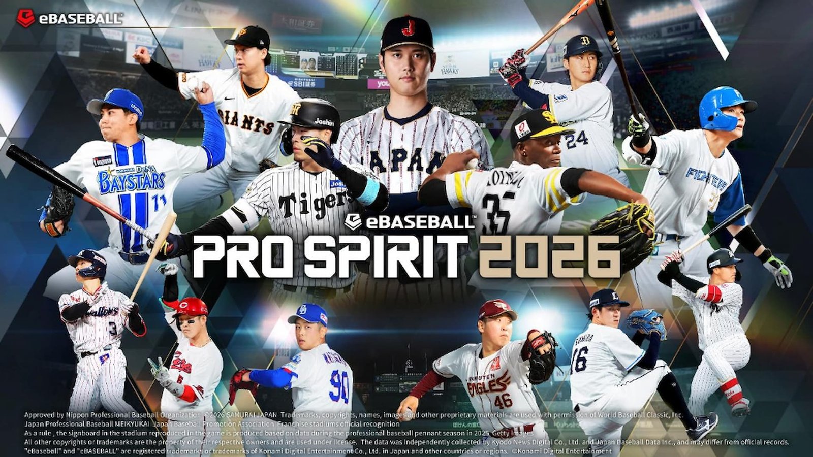eBaseball: PRO SPIRIT 2026 já está disponível para PS5 e PC com modo World Baseball Classic