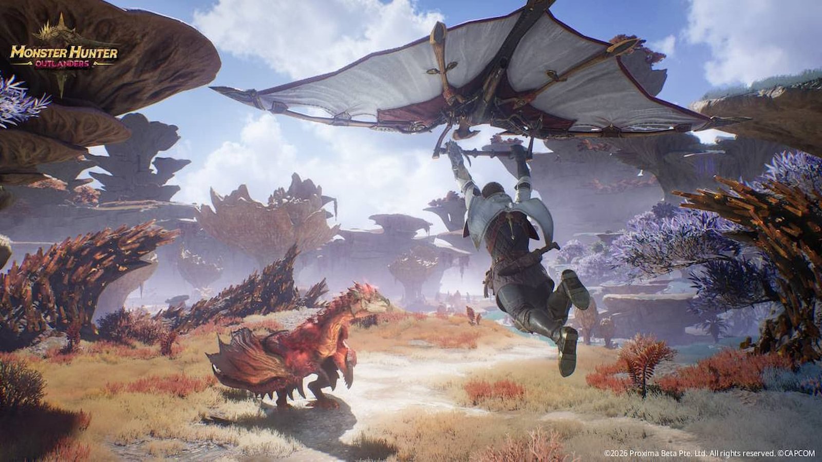 Monster Hunter Outlanders abre pré-registro e revela gameplay com exploração, caçadas e coop para até quatro jogadores