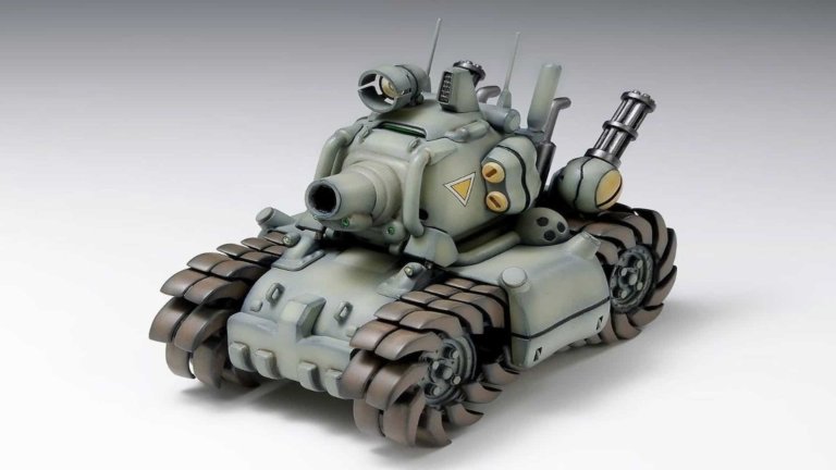 Metal Slug celebra 30 anos com relançamento oficial do icônico tanque SV-001 em kit de plastimodelismo