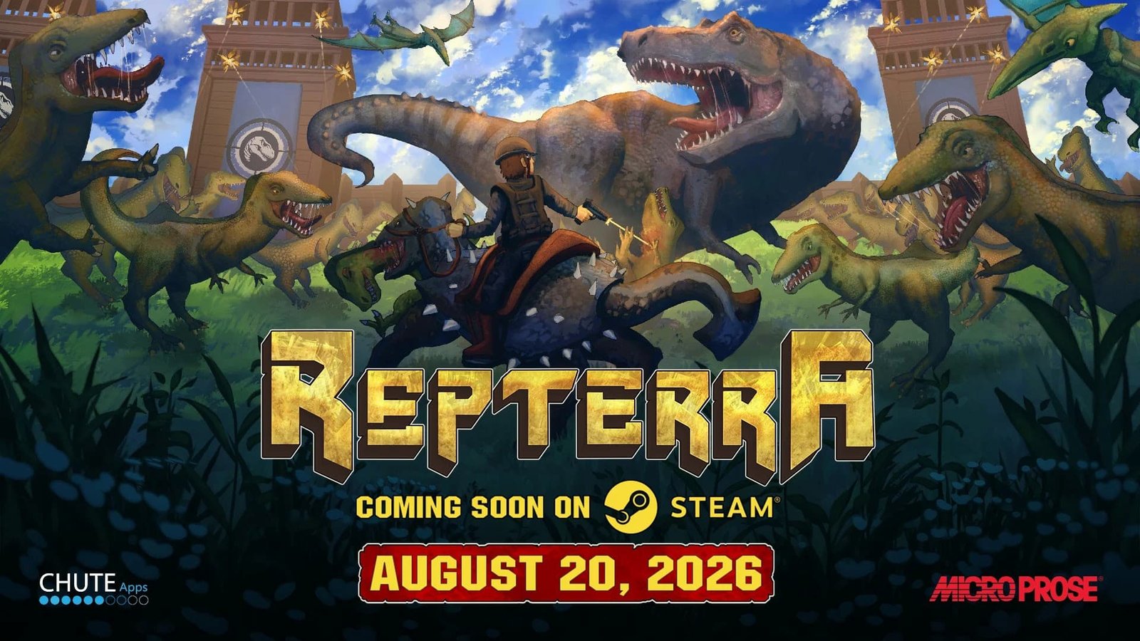 Repterra ganha data de lançamento da versão 1.0 e chega ao Steam em 20 de agosto
