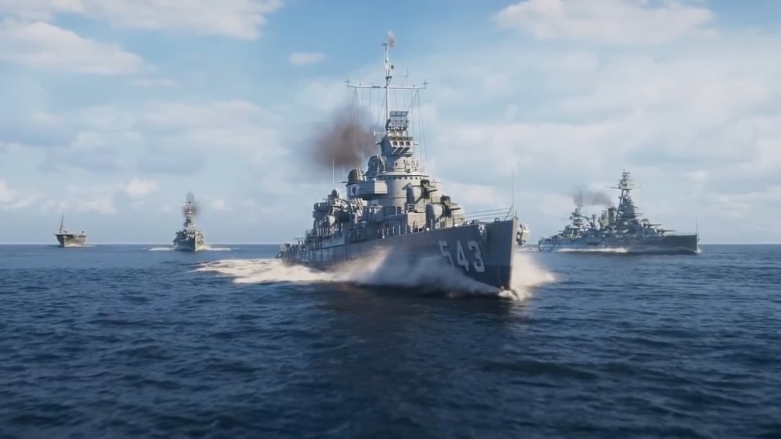 World of Warships recebe atualização 15.7 com evento de seis meses e novos navios