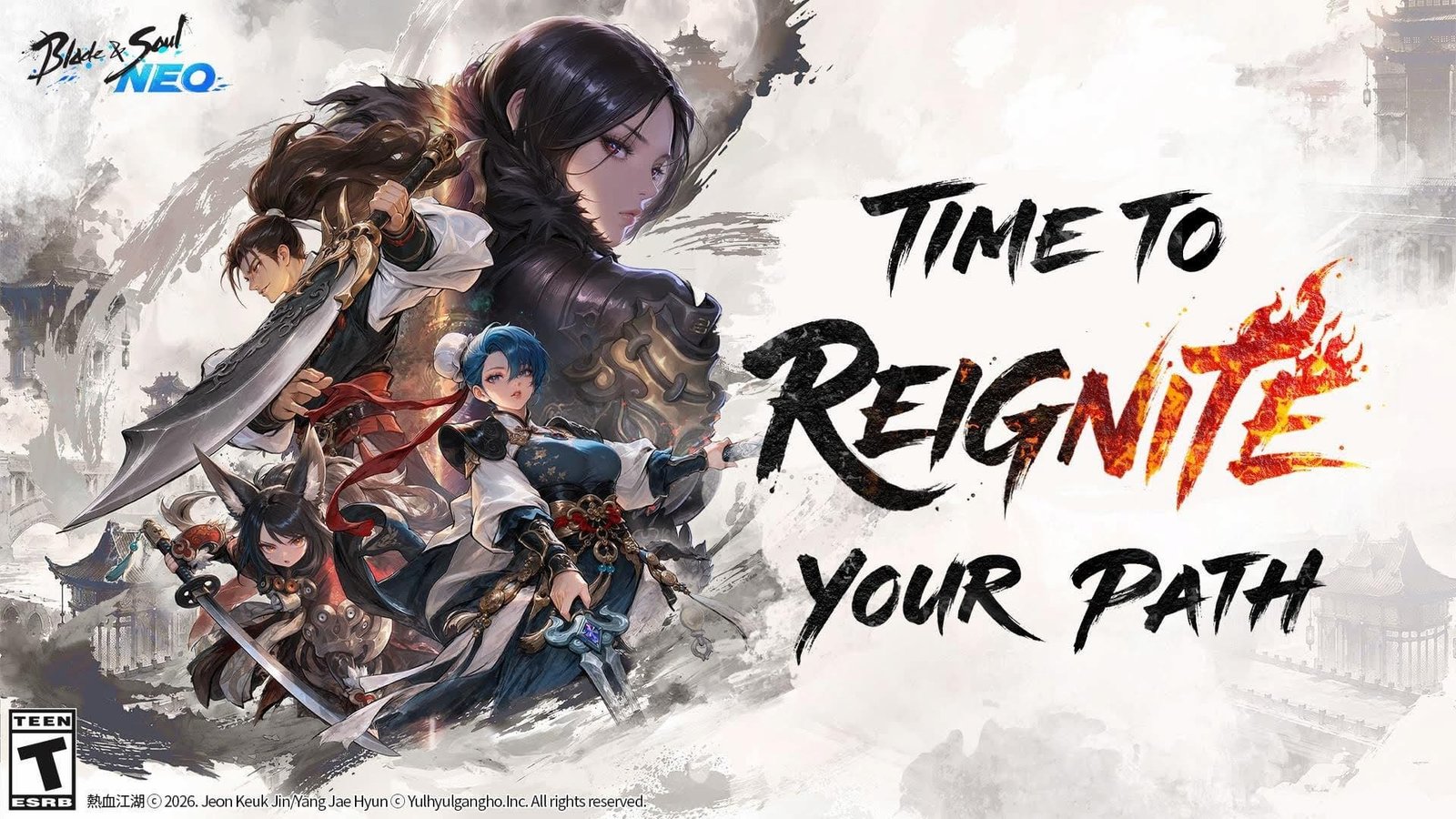 Blade & Soul NEO recebe atualização Reignited em agosto com nova classe e calabouço inédito