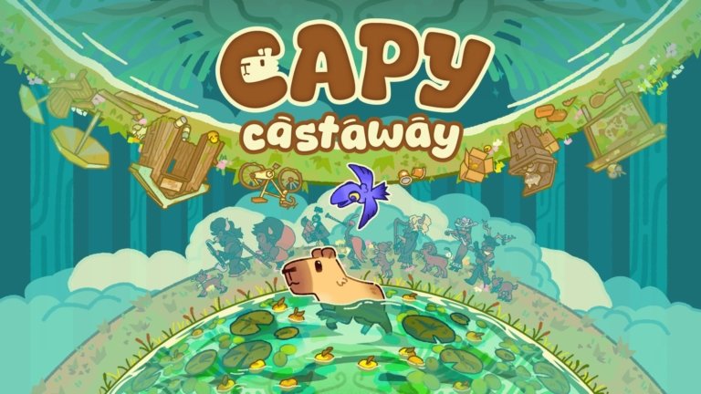 Capy Castaway é lançado no Steam com aventura cooperativa inspirada em capivaras reais