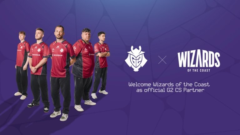 G2 Esports anuncia Wizards of the Coast como nova parceira global no Counter-Strike